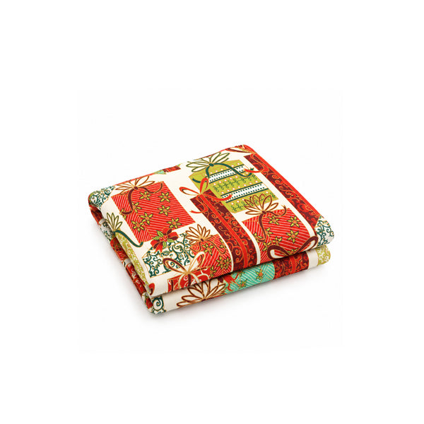 Funda Navideño para Cojín M1 - Rojo 45x45