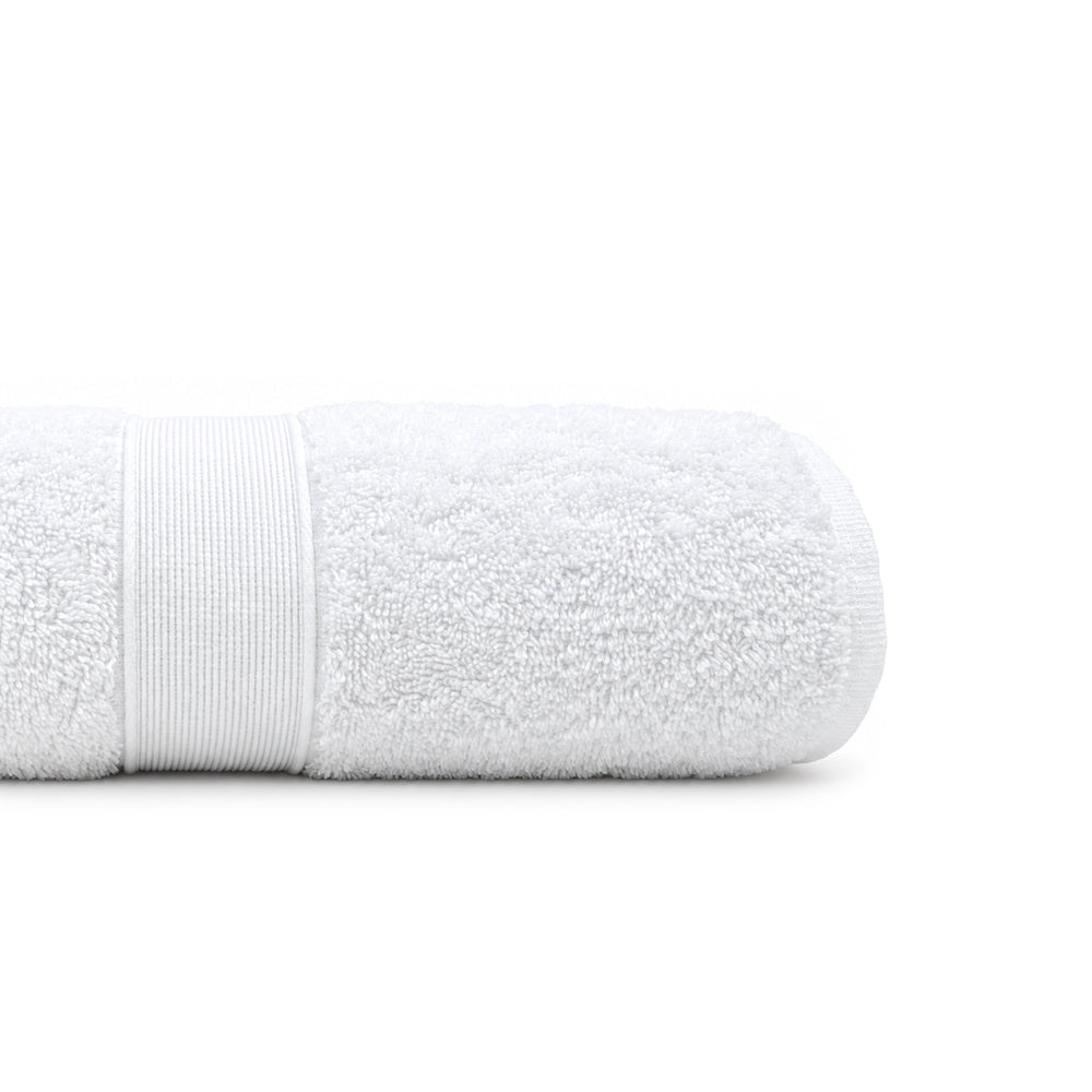Toalla Corporal Felpa Premium Algodón Blanco Arlin 550 Gr