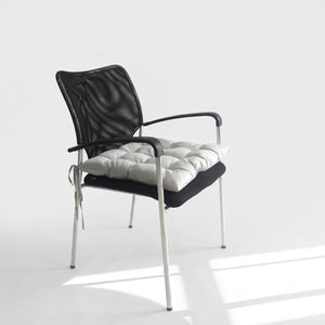 Cojín Para Terraza Algodón Confort / Plomo Arlin
