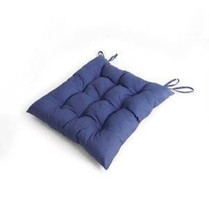 Cojín Para Terraza Algodón Confort / Azul Arlin