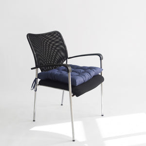 Cojín Para Terraza Algodón Confort / Azul Arlin