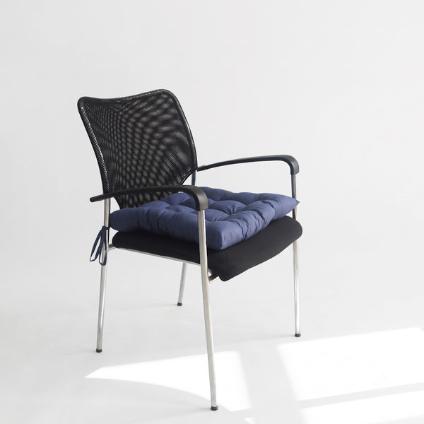 Cojín Para Terraza Algodón Confort / Azul Arlin