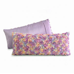 Almohada Long Pillow 150 Hilos Algodón Confort / Lila Arlin