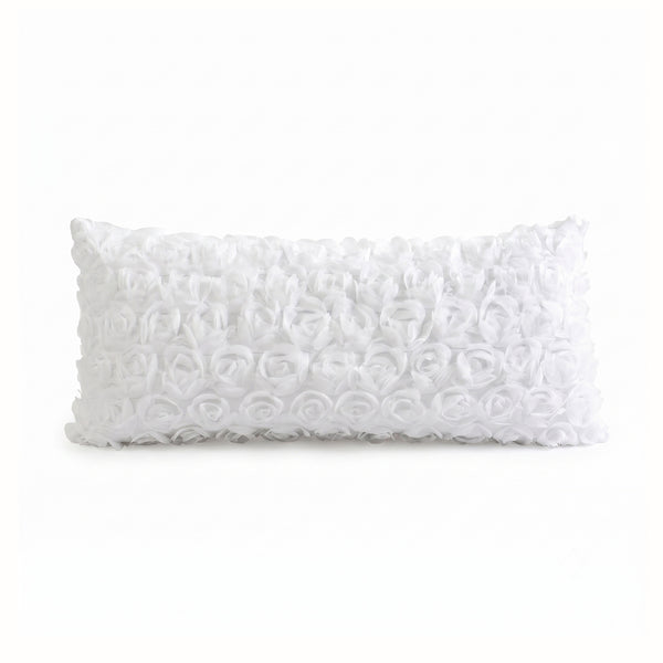 Almohada Long Pillow 150 Hilos Algodón Confort / Blanco Arlin