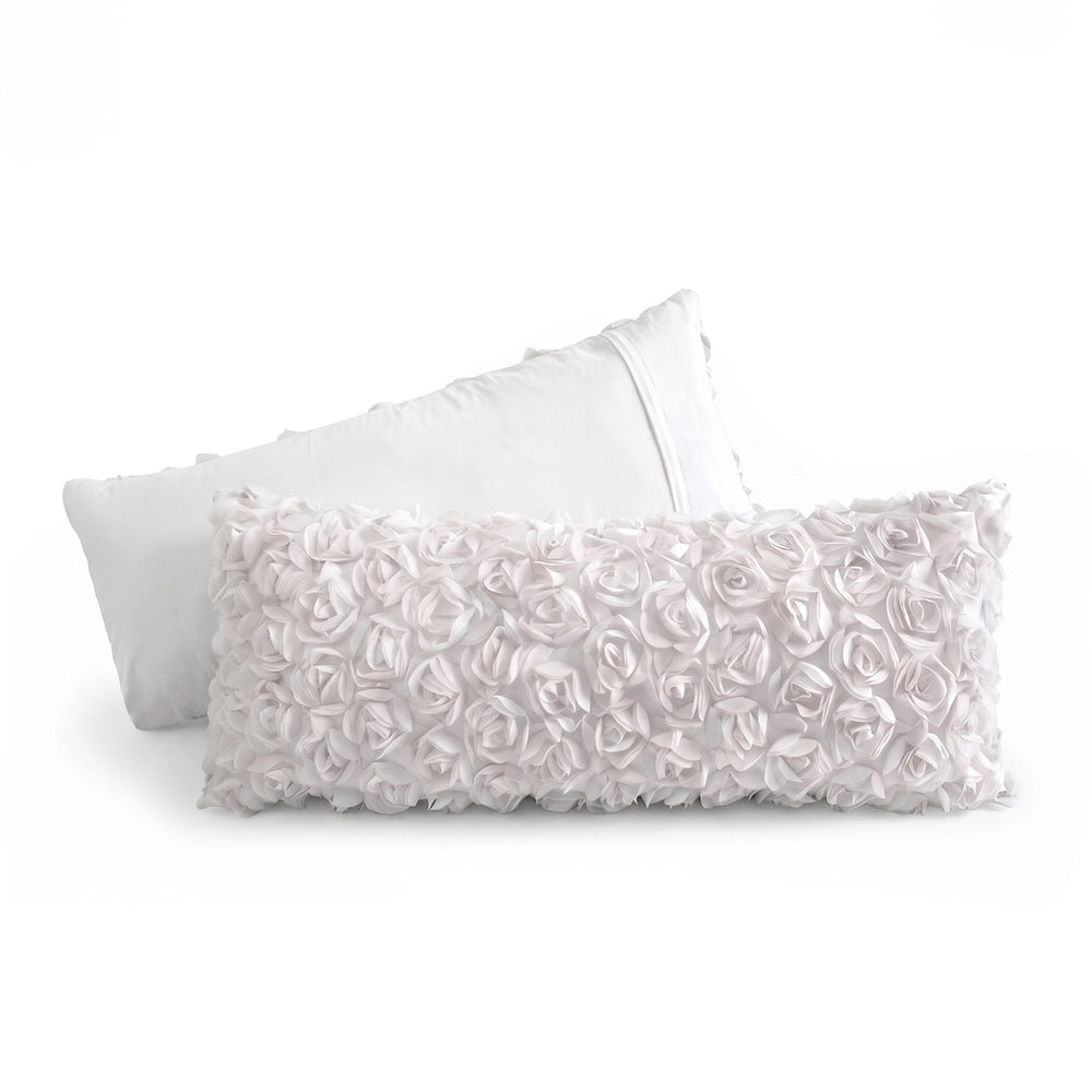 Almohada Long Pillow 150 Hilos Algodón Confort / Blanco Arlin