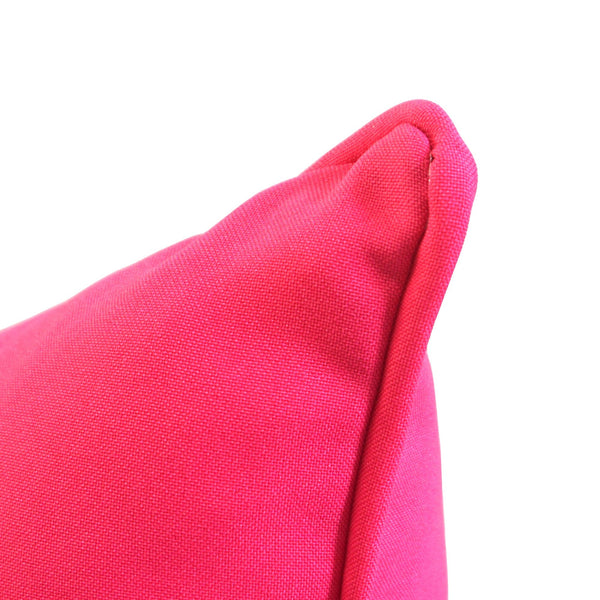 Cojín Cuadrado Lino Damasco / Fucsia Arlin