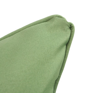 Cojín Cuadrado Lino Damasco / Verde Olivo Arlin