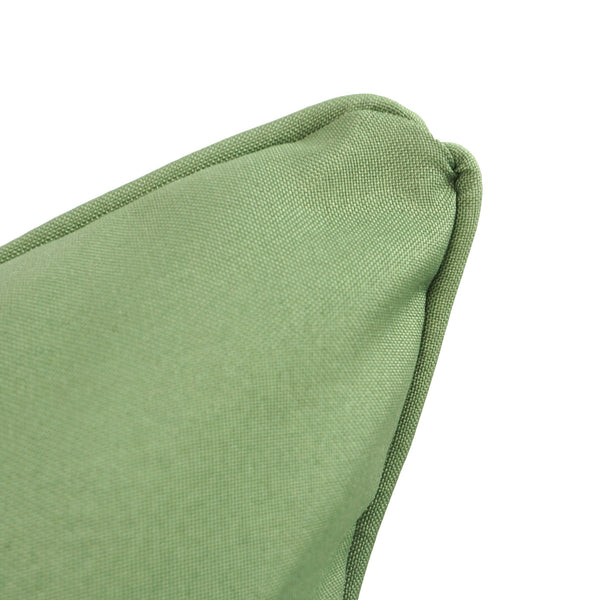 Cojín Cuadrado Lino Damasco / Verde Olivo Arlin