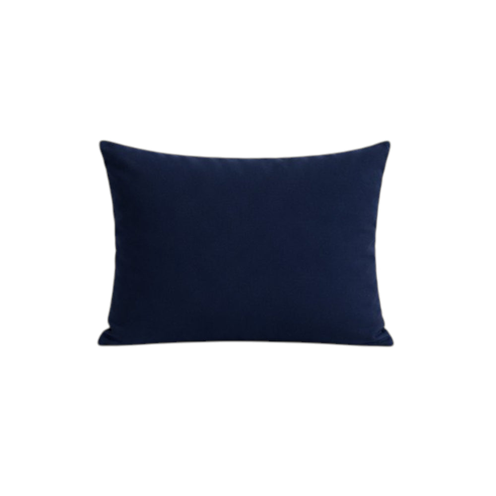 Cojín Small Pillow Algodón Confort / Azul Marino Arlin 25 x 35