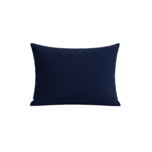 Cojín Small Pillow Algodón Confort / Azul Marino Arlin 25 x 35