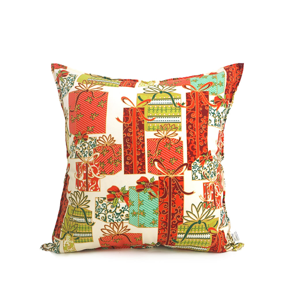 Funda Navideño para Cojín M1 - Rojo 45x45