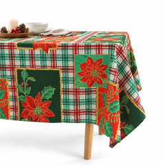 Mantel Navideño Rectangular  ARLIN M4 - Especial Verde