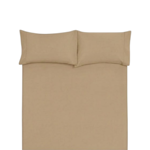 Juego De Sábanas 150 Hilos Algodón Confort / Beige Arlin