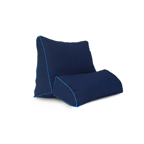 Almohada Relax Pillow 150 Hilos Algodón Confort / Azul Arlin