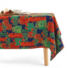 Mantel Navideño Rectangular  ARLIN M2 - Especial Verde