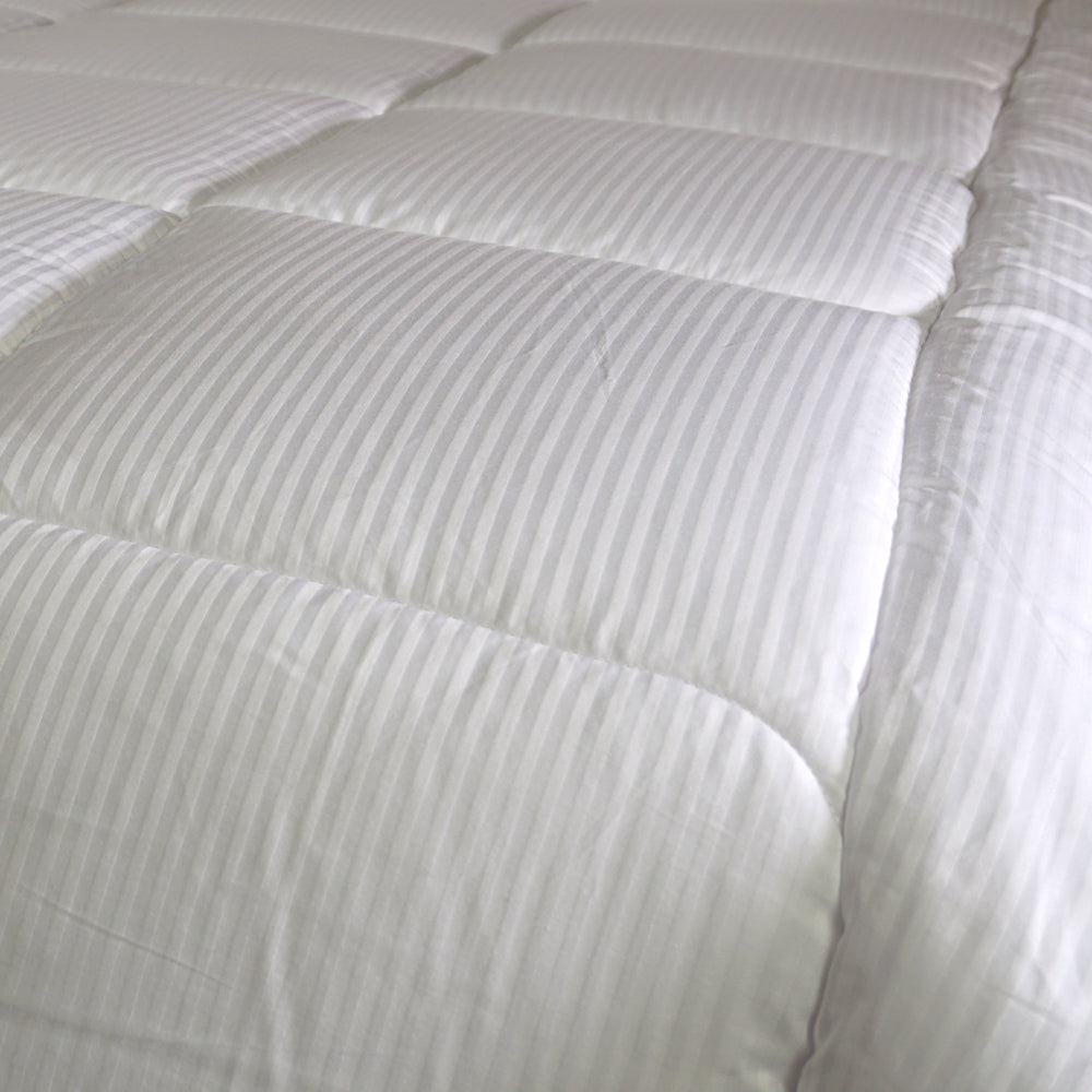 Edredón Duvet 300 Hilos Pima Cotton Premium / Líneas Satinadas Arlin