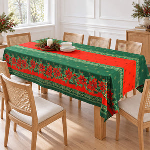 Mantel Navideño Rectangular  ARLIN M3 - Especial Rojo