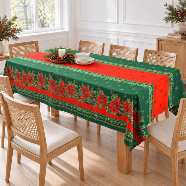 Mantel Navideño Rectangular  ARLIN M3 - Especial Rojo