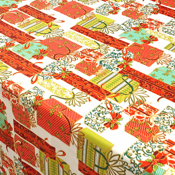 Mantel Navideño Rectangular ARLIN M1 - Especial Rojo