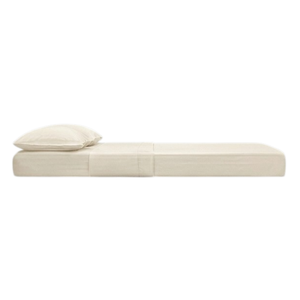 Juego De Sábanas 150 Hilos Algodón Confort / Crema Arlin