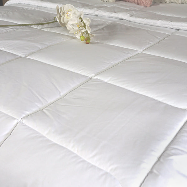 Edredón Duvet 220 Hilos Algodón Deluxe / Blanco Arlin