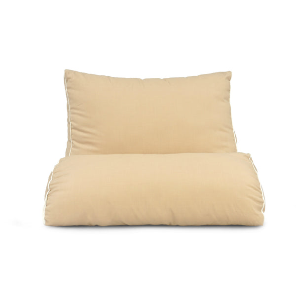 Almohada Relax Pillow 150 Hilos Algodón Confort / Beige Arlin