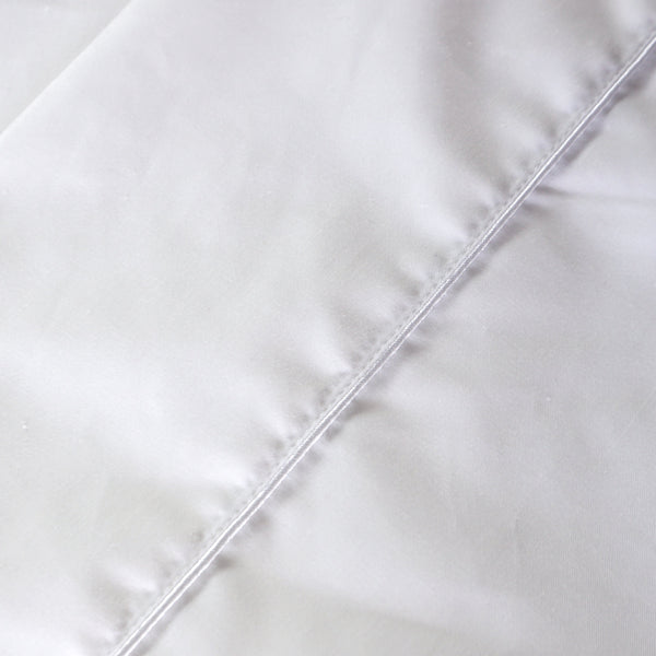 Juego De Sábanas 220 Hilos Algodón Deluxe / Blanco Arlin
