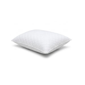 Almohada Antifluido Copo De Nieve Microfibra Blanco Arlin 70 X 50 Cm