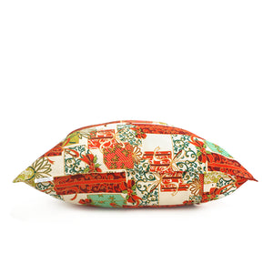 Funda Navideño para Cojín M1 - Rojo 45x45