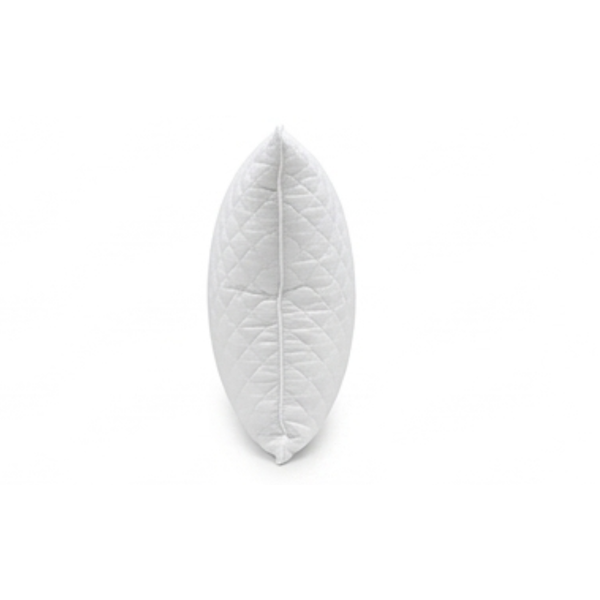 Almohada Antifluido Copo De Nieve Microfibra Blanco Arlin 70 X 50 Cm