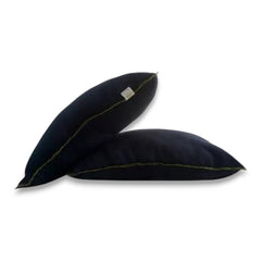 Pack 2 Almohadas Nuth Microfibra Poliéster Confort / Azul Marino Arlin