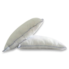 Pack 2 Almohadas Nuth Microfibra Poliéster Confort / Blanco Arlin
