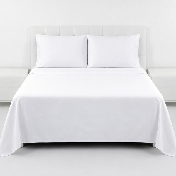 Juego De Sábanas 400 Hilos Pima Cotton Premium / Líneas Satinadas Arlin