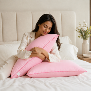 Arlin White Snowflake Pillow 70 x 50 cm