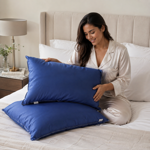 Arlin White Snowflake Pillow 70 x 50 cm