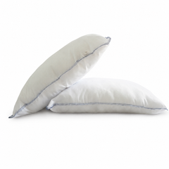 Arlin White Snowflake Pillow 70 x 50 cm