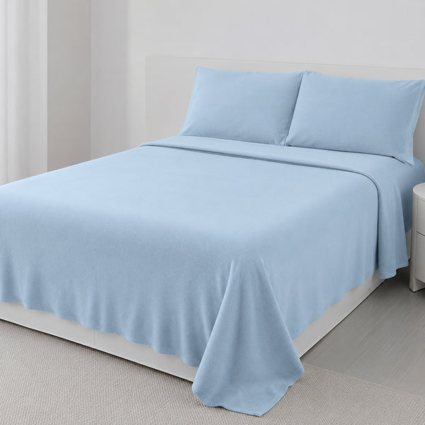 Juego De Sábanas 230 GR Polar Confort / Celeste Arlin