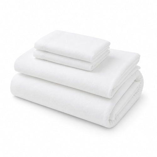 Juego De Sábanas 230 GR Polar Confort / Blanco Arlin