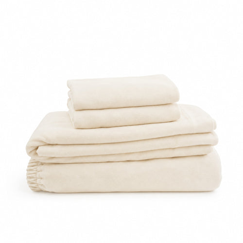 Juego De Sábanas 230 GR Polar Confort / Crema Arlin