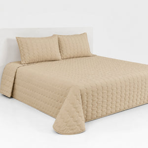 Cover Thin 150 Hilos Microfibra Confort / Beige Arlin