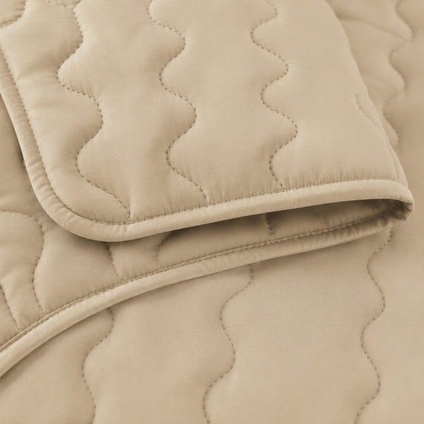 Cover Thin 150 Hilos Microfibra Confort / Beige Arlin