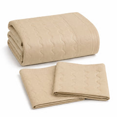 Cover Thin 150 Hilos Microfibra Confort / Beige Arlin