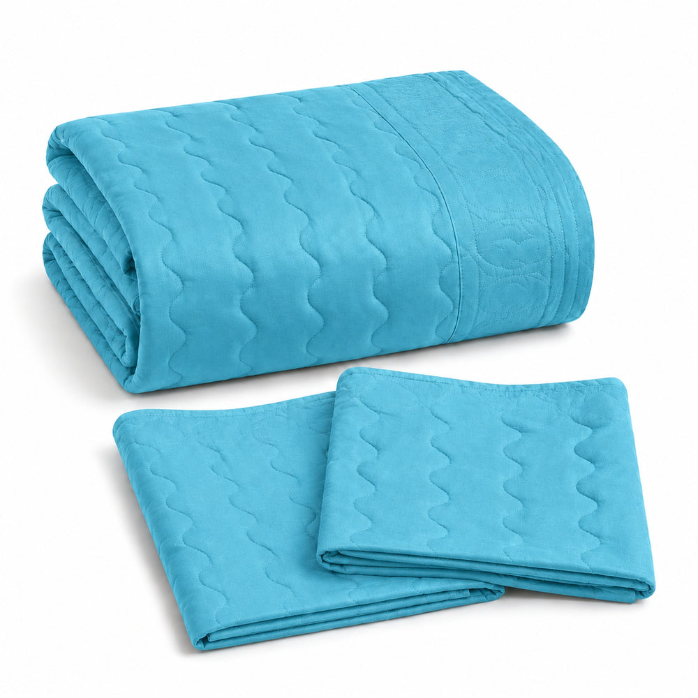 Cover Thin 150 Hilos Microfibra Confort / Turquesa Arlin