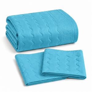 Cover Thin 150 Hilos Microfibra Confort / Turquesa Arlin