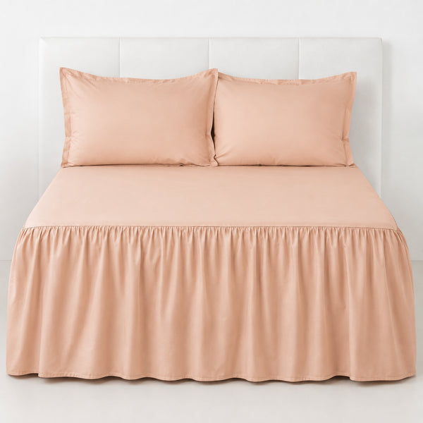 Juego De Sábanas Cool 150 Hilos Cotton Confort / Nude Arlin