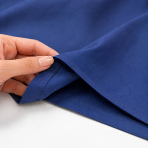 Juego De Sábanas Cool 150 Hilos Cotton Confort / Azul Arlin
