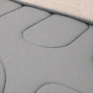 Edredón 150 Hilos Microfibra Damasco / Plomo Beige Arlin