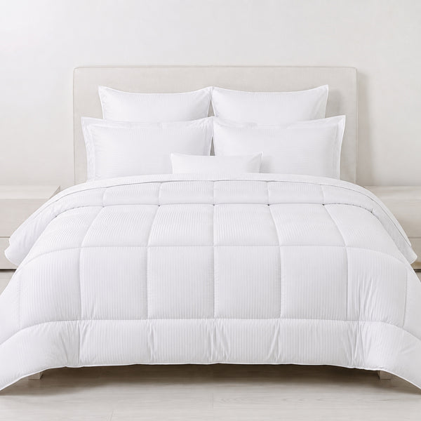 Funda Edredón Duvet 300 Hilos Algodón Premium / Blanco Arlin
