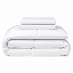 Funda Edredón Duvet 300 Hilos Algodón Premium / Blanco Arlin