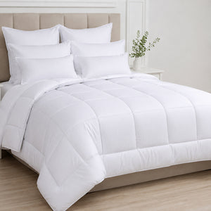 Funda Edredón Duvet 300 Hilos Algodón Premium / Blanco Arlin